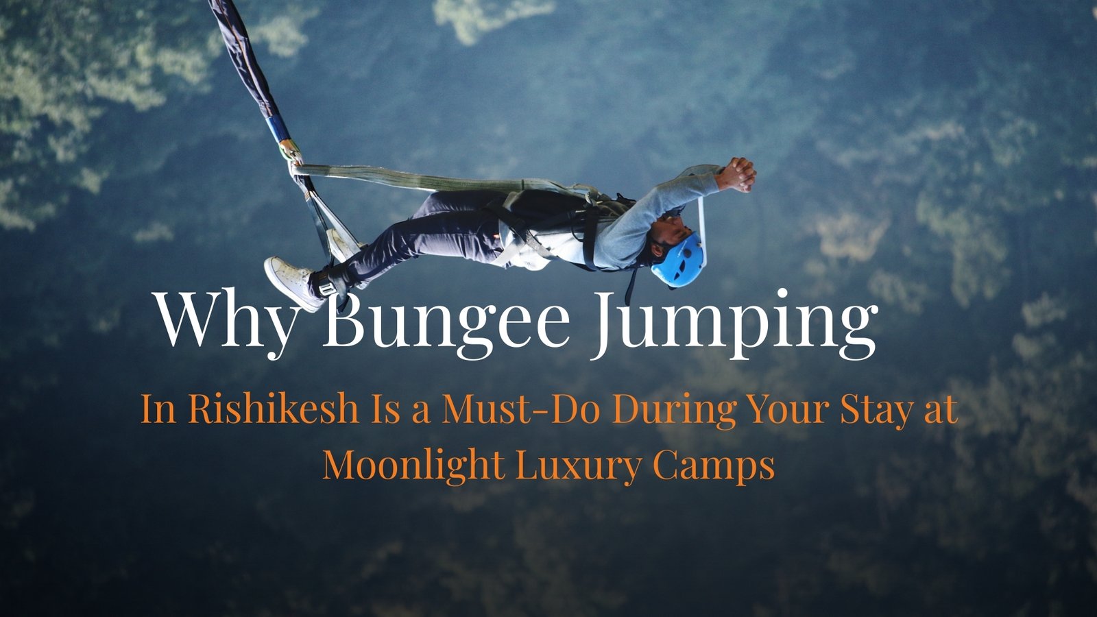Bungee jumping in Rishikesh