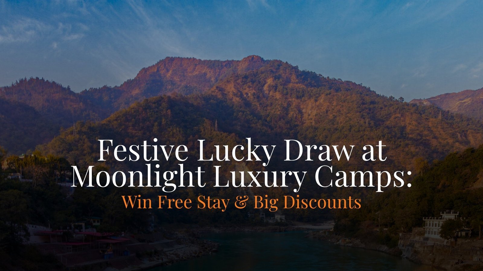 festive camping offers Shivpuri Rishikesh